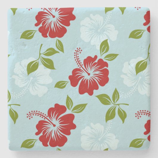 Hawaiianische Printwerbung Steinuntersetzer (Vorderseite)