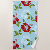 Hawaiianische Printwerbung Strandtuch (Vorderseite)