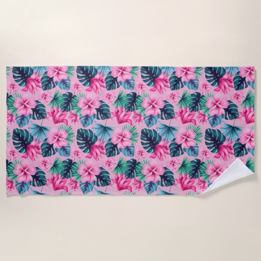 Hawaiianische Printwerbung Strandtuch (Vorderseite)