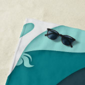 Hawaiianische Printwerbung Strandtuch (Beispiel)