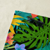 Hawaiianische Printwerbung Strandtuch (Beispiel)