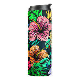 Hawaiianische Printwerbung Thermosbecher