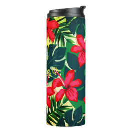 Hawaiianische Printwerbung Thermosbecher