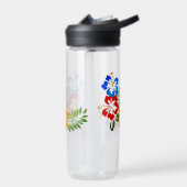 Hawaiianische Printwerbung Trinkflasche (Links)