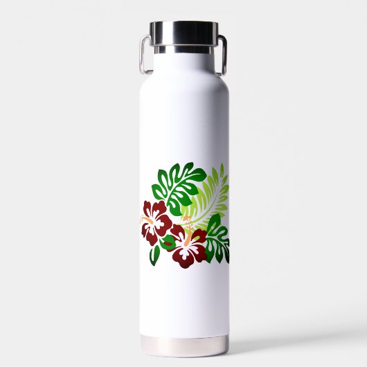 Hawaiianische Printwerbung Trinkflasche (Vorne)