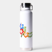 Hawaiianische Printwerbung Trinkflasche (Rückseite)