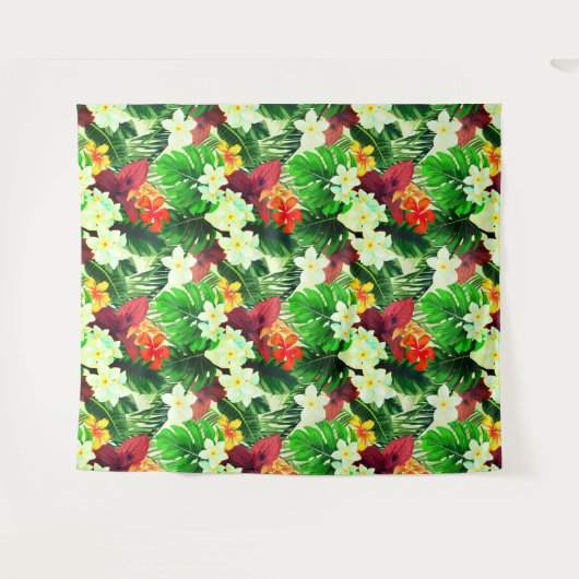 Hawaiianische Printwerbung Wandteppich (Vorderseite (Horizontal))