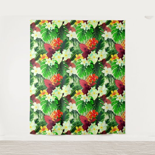 Hawaiianische Printwerbung Wandteppich (Vorderseite)