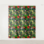 Hawaiianische Printwerbung Wandteppich (Vorderseite)