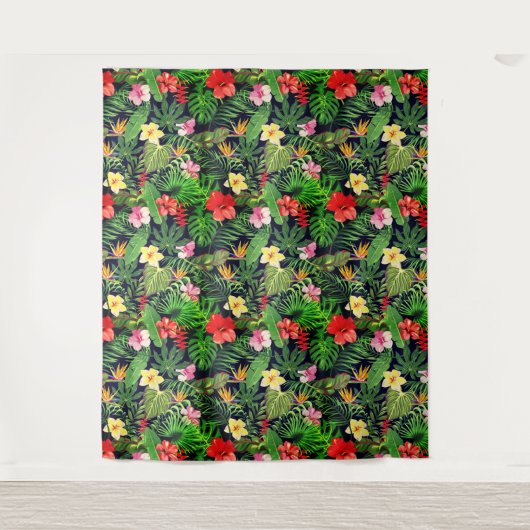 Hawaiianische Printwerbung Wandteppich (Vorderseite)