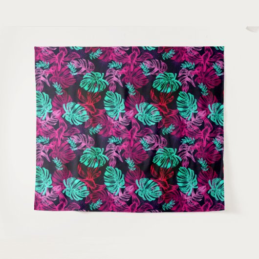 Hawaiianische Printwerbung Wandteppich (Vorderseite (Horizontal))