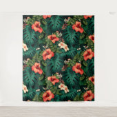 Hawaiianische Printwerbung Wandteppich (Vorderseite)