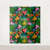 Hawaiianische Printwerbung Wandteppich (Vorderseite)