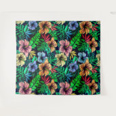 Hawaiianische Printwerbung Wandteppich (Vorderseite (Horizontal))