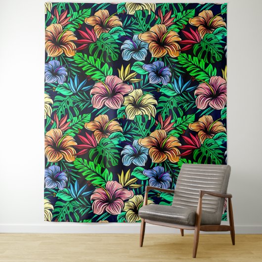 Hawaiianische Printwerbung Wandteppich (Beispiel)