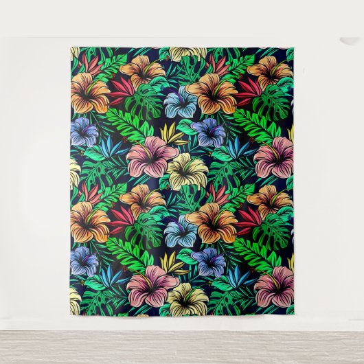 Hawaiianische Printwerbung Wandteppich (Vorderseite)