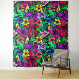 Hawaiianische Printwerbung Wandteppich