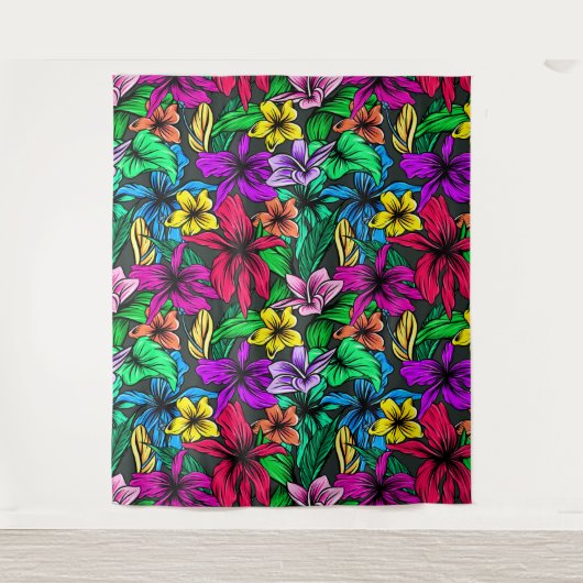 Hawaiianische Printwerbung Wandteppich (Vorderseite)