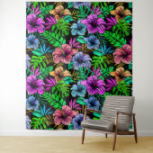 Hawaiianische Printwerbung Wandteppich (Beispiel)