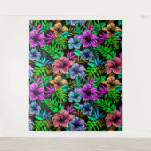 Hawaiianische Printwerbung Wandteppich (Vorderseite)