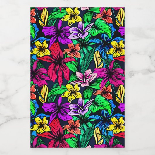 Hawaiianische Printwerbung Weinetikett (Einzelnes Label)