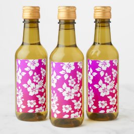 Hawaiianische Printwerbung Weinetikett