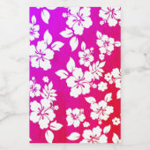 Hawaiianische Printwerbung Weinetikett (Einzelnes Label)