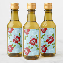 Hawaiianische Printwerbung Weinetikett