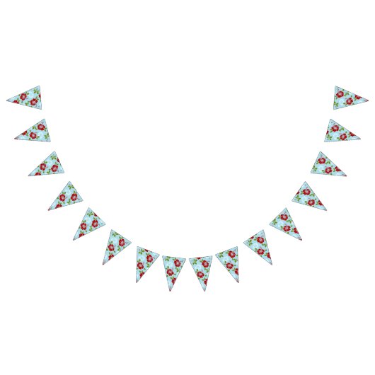 Hawaiianische Printwerbung Wimpelkette (Alle)