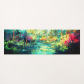 Hawaiianische Printwerbung Yogamatte (Vorderseite (Horizontal))