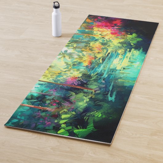 Hawaiianische Printwerbung Yogamatte (Beispiel)