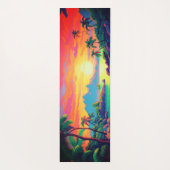 Hawaiianische Printwerbung Yogamatte (Rückseite)