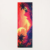 Hawaiianische Printwerbung Yogamatte (Rückseite)