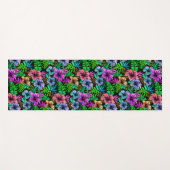 Hawaiianische Printwerbung Yogamatte (Vorderseite (Horizontal))