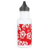 Hawaiianische Rote Blume Trinkflasche (Links)
