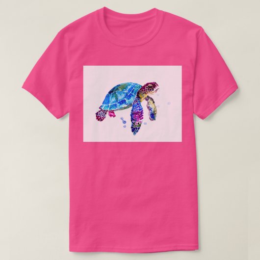 Hawaiianische Schildkröte 1 T-Shirt (Design vorne)