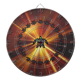 Hawaiianische Schildkröte Dartscheibe