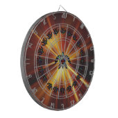 Hawaiianische Schildkröte Dartscheibe (Vorderseite Links)