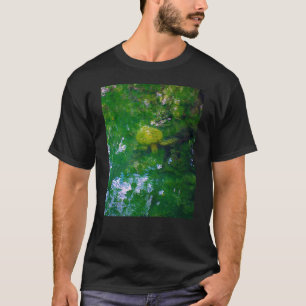 Hawaiianische Schildkröte in der Natur des Kanals T-Shirt