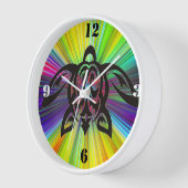 Hawaiianische Schildkröte Uhr (Winkel)