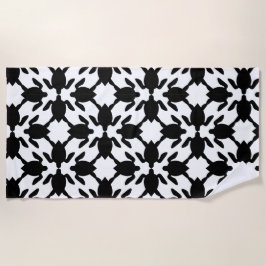 Hawaiianische Schrift Moderne Honu (Meeresschildkr Strandtuch