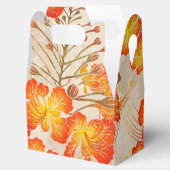 Hawaiianische Schrift Ohai Alii v2 Muster Geschenkschachtel (Geöffnet)