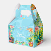 Hawaiianische Splash Sommerpool Geburtstagsbash Geschenkschachtel (Vorderseite)