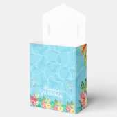 Hawaiianische Splash Sommerpool Geburtstagsbash Geschenkschachtel (Geöffnet)