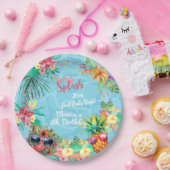 Hawaiianische Splash Sommerpool Geburtstagsbash Pappteller (Party)