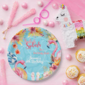 Hawaiianische Splash Sommerpool Geburtstagsparty Pappteller (Party)