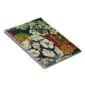 Hawaiianische Stammeselemente und Hibiskus-Stoffpf Notizblock (Rechte Seite)