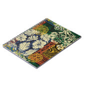 Hawaiianische Stammeselemente und Hibiskus-Stoffpf Notizblock (Linke Seite)