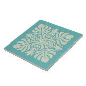 Hawaiianische Steppdecke Ananas Fliese (Seite)
