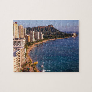 Hawaiianische Strand-Hula-Tänzer Puzzle